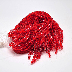 Chapelets de perles en verre transparente  &nbsp;EGLA-A039-T2mm-D14