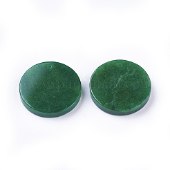Natürliche myanmarische Jade / burmesische Jade Anhänger&nbsp;G-L495-34