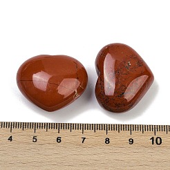 Coeur pierres de palmier en jaspe rouge naturel&nbsp;G-C186-02F