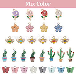 72pcs 6 pendentifs en alliage de style&nbsp;ENAM-NB0002-07