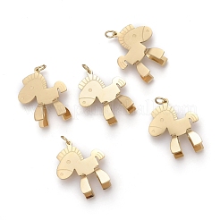 Pendentifs en acier inoxydable 304 avec placage ionique (IP)&nbsp;STAS-H100-53G