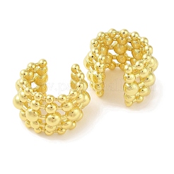 Orecchini con polsino in ottone per le donne&nbsp;EJEW-I305-12G