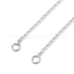 1.5 mm Messingkabelkette zum Herstellen einer Halskette&nbsp;NJEW-D302-75P