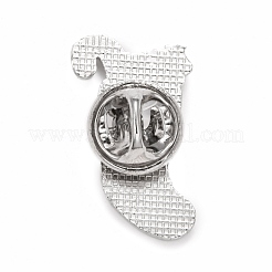 Pin de esmalte de calcetín de navidad&nbsp;JEWB-G010-01P