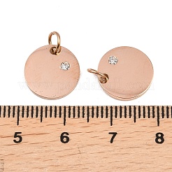 Anhänger aus chirurgischem Edelstahl 316&nbsp;STAS-J038-06RG