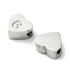 Perle in acciaio inossidabile chirurgico 316l anti-ossidazione&nbsp;STAS-R230-01G-P-1