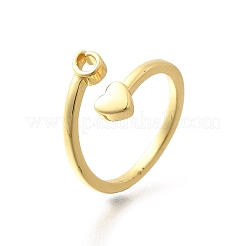 Bagues de manchette en laiton pour femmes&nbsp;RJEW-U044-O