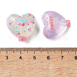 Transparent bedruckten Acryl-Perlen&nbsp;AC-CBA6251-02