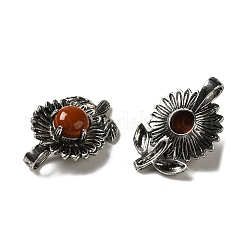 Pendentifs en pierres précieuses mixtes naturels et synthétiques&nbsp;G-A095-03AS