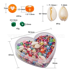 Kit per la ricerca di gioielli con perline di vetro fai da te&nbsp;DIY-YW0004-64