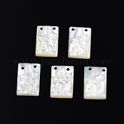 Natürliche weiße Schalencharme&nbsp;SSHEL-N003-140