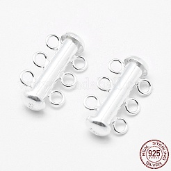 Sterling Silber Schnallen Schiebeverriegelung&nbsp;STER-K035-02