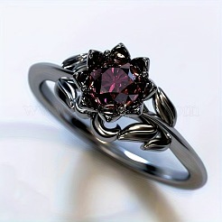 Fingerringe aus Legierung und Strass für Damen&nbsp;FS-WG5C7D0-01