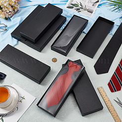 Aufbewahrungsboxen für Krawatten aus Papier und Karton&nbsp;CON-WH0107-65