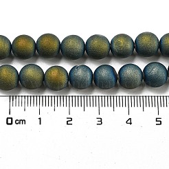 Galvani natürliche Achat runde Perle Stränge&nbsp;G-M171-8mm-07