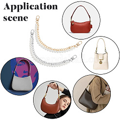 4 sangle mobile en perles d'imitation ABS 2 couleurs&nbsp;AJEW-BBC0002-45