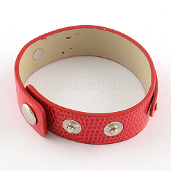Bracciali elastici similpelle cavo&nbsp;WACH-S001-1C