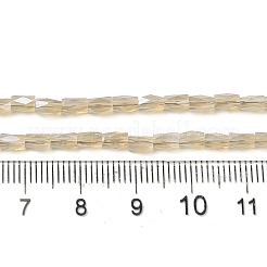 Galvanisieren Glasperlen&nbsp;GLAA-P068-PL01