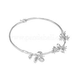 Collane girocollo a forma di fiore in lega per donna&nbsp;WG981DB-02