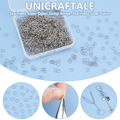 Anelli di congiunzione aperti in acciaio inossidabile 304&nbsp;STAS-UN0055-28B-P