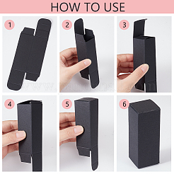 Cajas de embalaje de papel de lápiz labial rectángulo&nbsp;AJEW-WH0472-58A