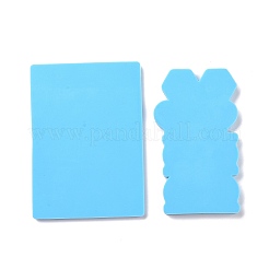 Trainierende Frauen geformte Strohhalm Topper Silikon Statue Formen Sets&nbsp;LS-DIY-L067-I02