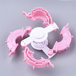 Métier à tricoter en plastique pour la fabrication de pom pom&nbsp;TOOL-T006-29