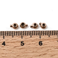 Ionenplattierung (IP) 304 Edelstahl-Crimpperlen&nbsp;STAS-P373-02RG