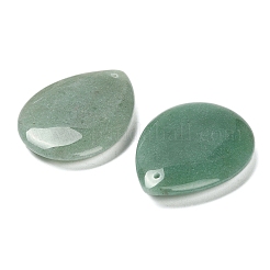 Pendentifs en aventurine vert naturel&nbsp;G-Z088-02A