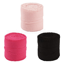 3 Rolle Polyesterbänder mit offenen Kanten&nbsp;SRIB-TAC0002-26C