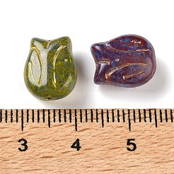 Perles vernissées manuelles&nbsp;LA-CBA4A8C-01