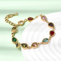 Bracelets à maillons en acier inoxydable 304 pour femmes&nbsp;BJEW-A093-01A-G