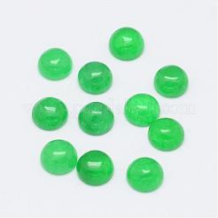 Natürliche Malaysia Jade cabochons&nbsp;G-F311-01-6mm