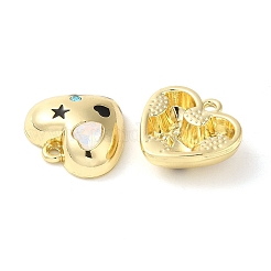 Anhänger aus legiertem Micro Pave Zirkonia&nbsp;LS-PALLOY-H143-01G-02