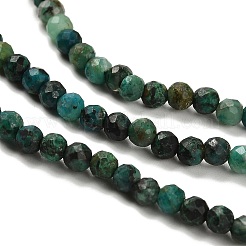 Chapelets de perles en chrysocolle naturelle&nbsp;G-K373-B07-03