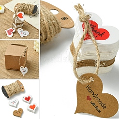 96 Stück Geschenkanhänger aus Papier in 4 Stilen&nbsp;CDIS-FS0001-27