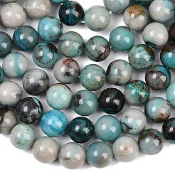 Natur Chrysokoll Perlen Stränge&nbsp;G-K405-B01-12mm