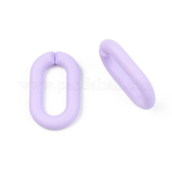 Anneaux de liaison en acrylique opaque peint à la bombe&nbsp;OACR-T024-02-I06