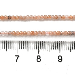 Natürliche sunstone Perlen Stränge&nbsp;G-B090-A05-01