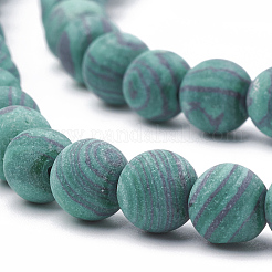 Perline malachite fili sintetici&nbsp;X-G-T106-198