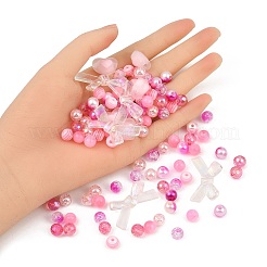100pcs 8 Arten Harzperlen&nbsp;RESI-FP0001-48