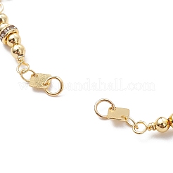 Fabrication de bracelets à maillons en laiton losange&nbsp;AJEW-JB01150-34