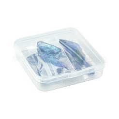 16pcs 7 Arten transparente Epoxidharz-Anhänger&nbsp;RESI-FS0002-33A