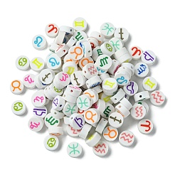 120pcs 12 styles de perles d'argile polymère faites à la main&nbsp;CLAY-CJ0001-83