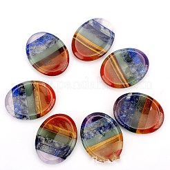 Massagestein im Chakra-Stil aus natürlichem Amethyst&nbsp;MATO-PW0001-006