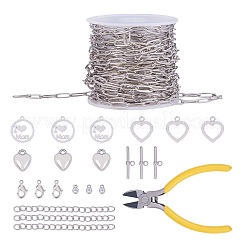DIY kits de fabricación de pulseras y collares&nbsp;DIY-SZ0001-21B