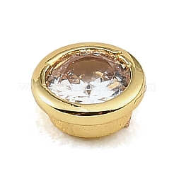 Cabujones de circonita cúbica pavé de latón&nbsp;CU-CBA30E8-03G-07
