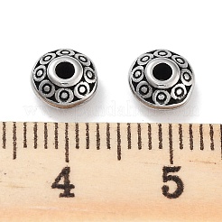 304 Edelstahlperlen&nbsp;STAS-M057-35AS