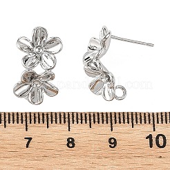 Accessoires de boucles d'oreilles en laiton shegrace&nbsp;XGRQ64787-871P