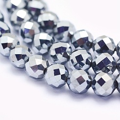 Terahertz Steinperlen Stränge&nbsp;LS-G-O166-14-4mm
